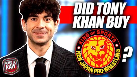 Tony khan buys njpw - Khan would land a television deal with TNT leading to the premiere of AEW Dynamite on October 2, 2019. Omega competed in the main event of the first episode of Dynamite, teaming with the Young Bucks in a loss to Chris Jericho, Santana & Ortiz. Elsewhere during the interview, Omega praised Cody for the job he did during his time as co-Executive ...